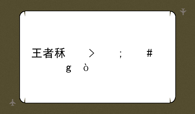 王者租号怎么填写？